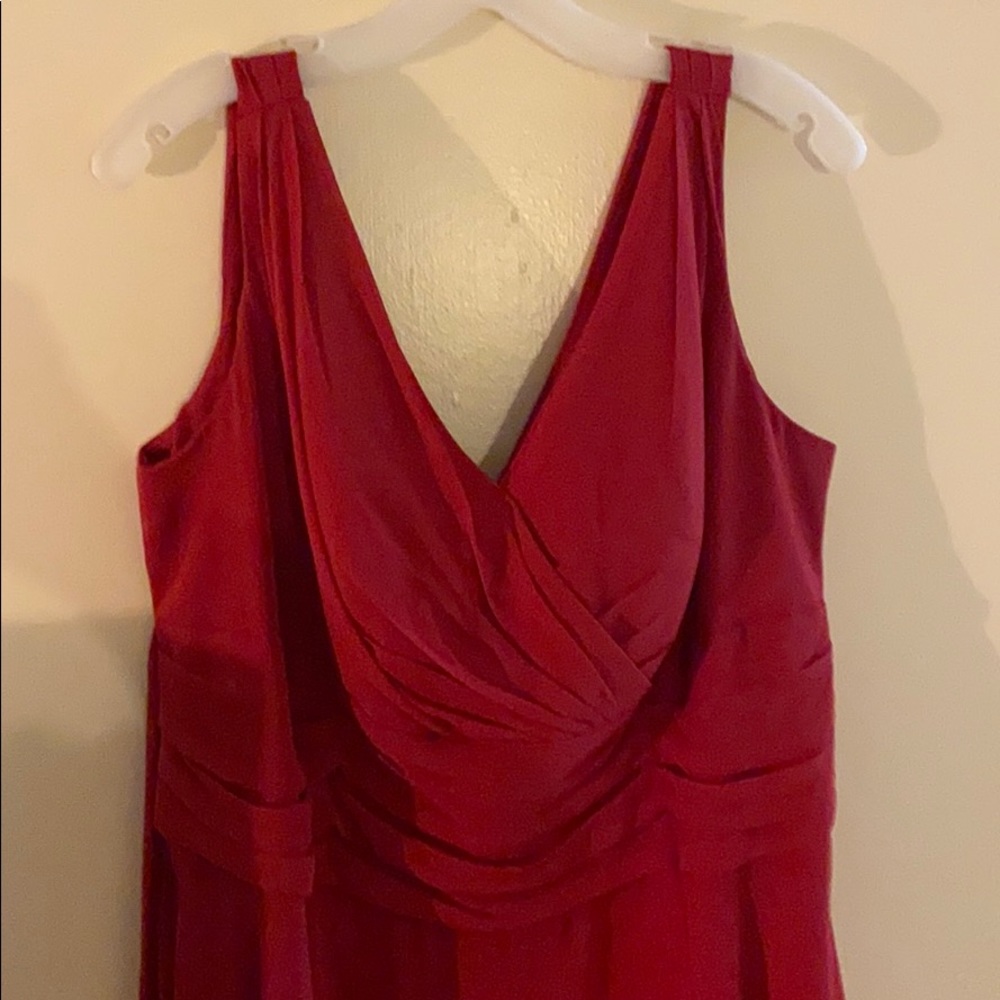 David’s bridal bridesmaid dress